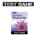 Test bank Porth's Essentials of Pathophysiology 5th Edition