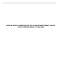 AQA GCSE 8464 C 2H CHEMISTRY PAPER 2020 2H MARK SCHEME C