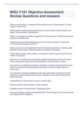 WGU C181 Objective Assessment Review Questions and answers latest 2021&sol;2022 update