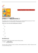 Sophia Statistics Unit 2 Milestone 2