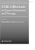 COX-2 Blockadein Cancer Preventionand Therapy - cancer Drug discovery 2022|A+ Exam Guide|
