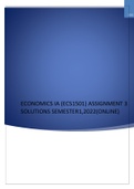 ECS1501 ASSIGNMENT 3 SOLUTIONS SEMESTER 1 2022