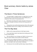 Summary&colon; Atomic Habits