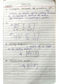 Maths - Matrices For Engineers 