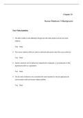 Human Relations Strategies for Success, Lamberton - Complete test bank - exam questions - quizzes (updated 2022)