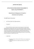 Human Resource Management Applications Cases&comma; Exercises&comma; Incidents&comma; and Skill Builders&comma; Nkomo - Solutions&comma; summaries&comma; and outlines&period;  2022 updated