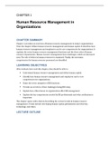 Human Resource Management, Mathis - Solutions, summaries, and outlines.  2022 updated
