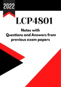 LCP4801 - Study Pack (All you need - covers entire module)