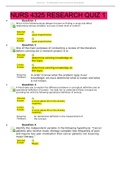 NURS 4325 KNOWLEDGE Check 1 QUIZ