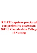 RN ATI capstone proctored comprehensive assessment 2019 B