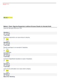 BIO 231All Tests AND CORRECT ANSWERS GRADED A