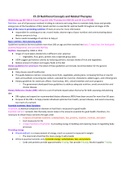 NURSING 001 Chapter 19 Nutritional Concepts and Related Therapies Already Graded A 