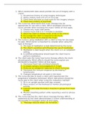 Nursing PN 3 Exam 1 Questions And Answers.