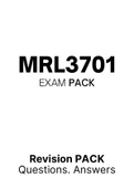 MRL3701 - EXAM PACK (2022)