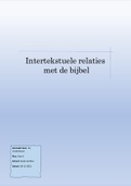 Definitie intertekstualiteit en voorbeelden van intertekstualiteit in boeken. 