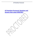 Exam (elaborations) ATINutritionProctORED2022