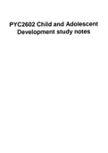 Notes -2022- Summary Pyc2602 