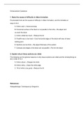 Assignment Questions in Histopathology - SECTIONING