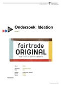 HvA Communicatie Onderzoek: Ideation Fairtrade Original CIJFER 8- JAAR 1
