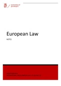 EU Law Notes