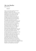 Robert Browning 'My Last Duchess' - Poem Analysis
