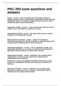 POLi 30d exam questions and answers&period;