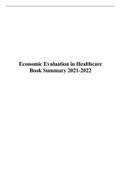 Summary Book Applied Methods of Cost-Effectiveness in Healthcare