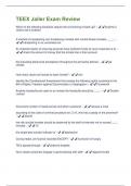 TEEX Jailer Exam Review Questions and Answers New &lpar;2024&sol;2025&rpar; Solved 100&percnt; Correct