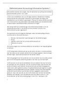 &lpar;Her&rpar;Tentamen &lpar;uitwerkingen&rpar; Accounting Information Systems1 &lpar;9789001889616&rpar;  De kern van de administratieve organisatie&comma; ISBN&colon; 9789001889616