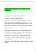 Navy DEP PQS Exam Questions and Answers &lpar;Graded A&rpar;