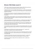 Illinois CNA State exam D questions and answers&period;