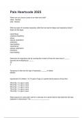 Pals Heartcode 2025 questions and answer