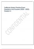 Exam &lpar;elaborations&rpar; California Notary Practice