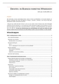 Samenvatting  Diensten- En Businessmarketing Windesheim met tentamenonderwerpen (CEvM2.DBM.2122)