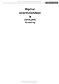Case Bipolar Depression/Mania UNFOLDING Reasoning | Brenden Manahan, 35 years old (NURSING601) (Bipolar Depression/Mania UNFOLDING Reasoning | Brenden Manahan, 35 years old (NURSING601))