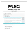 PVL2602 Assignment 2 Semester 1 2022