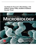 Test Bank for Prescott’s Microbiology, 11th Edition