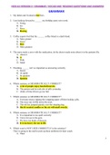 HESI A2 VERSION 2 - GRAMMAR , VOCAB AND READING QUESTIONS AND ANSWERS