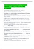 FOA REFERENCE GUIDE TO FIBER OPTICS EXAM QUESTIONS AND ANSWERS