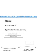 FINANCIAL ACCOUNTING REPORTING