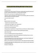 NUR 3610 Exam Review PP Latest Update 2024-2025