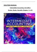Solution Manual for Intermediate Accounting 3rd Edition by &lpar;Gordon &sol;Raedy &sol;Sannella&rpar;&comma; All 22 Chapters Covered&comma; Verified Latest Edition&comma; ISBN&colon; 9780136946694