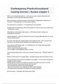 Contemporary Practical vocational nursing Corrine r&period; Kurzen chapter 3