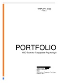 Portfolio fase 2 Toegepaste Psychologie&lowbar;Vernieuwde Stijl 2022&lowbar;Inclusief Beoordeling
