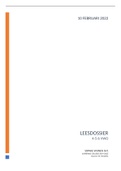Leesdossier | Nederlands boekverslag
