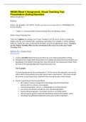 NR305 Week 4 Assignment&comma; Visual Teaching Tool Presentation &lpar;Eating Disorders