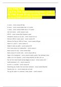 CAL FIRE FAE  Cal Fire Fire Apparatus Engineer &period; CAL FIRE FAE Exam Study Guide Exam Questions And 100&percnt;verified Answers