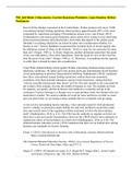 PHI&lowbar;445 Week 3 Discussion&comma; Current Business Problems&colon; Case Studies&colon; British Petroleum