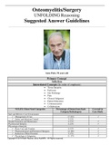 Osteomyelitis&semi;Surgery UNFOLDING Reasoning Suggested Answer Guidelines&period;pdf
