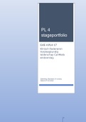 PL4 stageportfolio GVE-4.PL4-17 Klinisch Redeneren Verpleegkundig leiderschap 